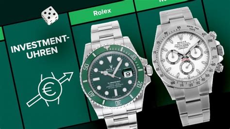 rolex wertanlage